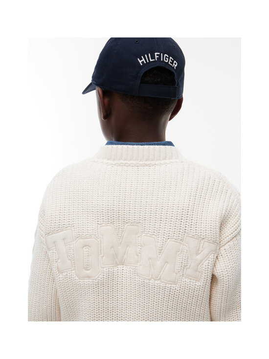 Tommy Hilfiger - Heavy Cotton -palmikkoneule - Z00 IVORY PETAL | Stockmann - photo 5