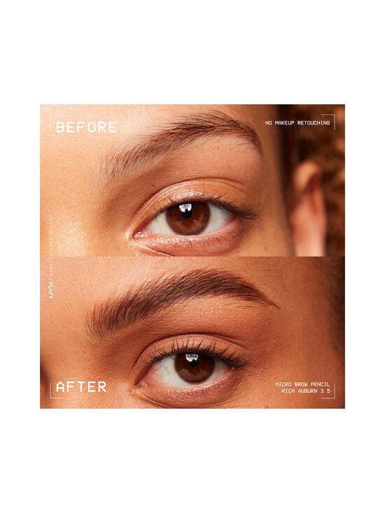 NYX Professional Makeup - Micro Brow Pencil -kulmakynä - 5 RICH AUBURN | Stockmann - photo 4