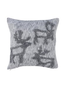 Pentik - Embroidered-tyynynpäällinen 45 x 45 cm - SILVER Pentik - Embroidered-tyynynpäällinen 45 x 45 cm - SILVER | Stockmann