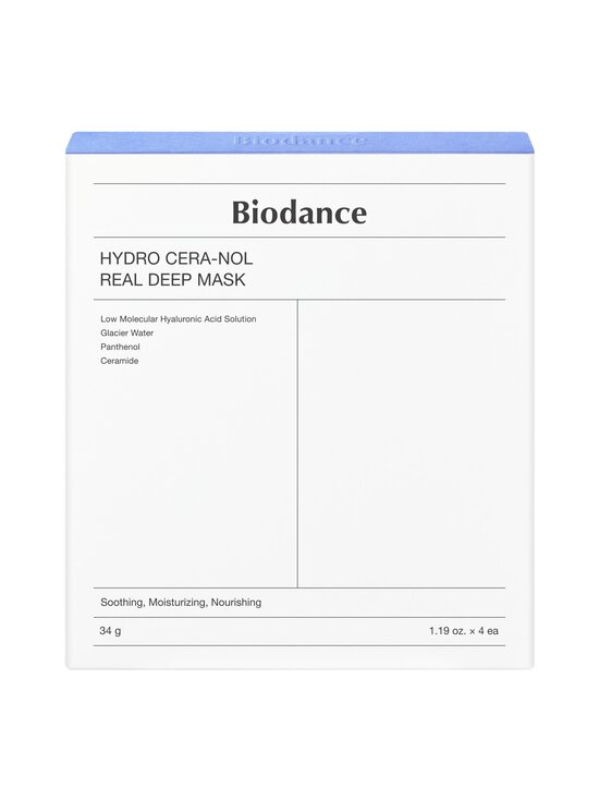 Hüdrogeelmaskikomplekt Hydro Cera-Nol Real Deep Mask Box