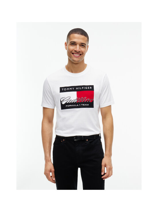 Tommy Hilfiger - T-särk Graphic Flag - YBR WHITE | Stockmann - photo 5