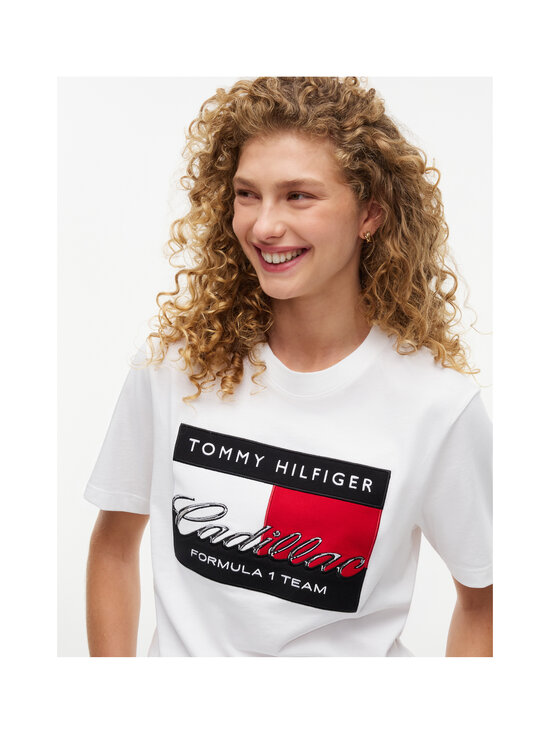 Tommy Hilfiger - T-särk Graphic Flag - YBR WHITE | Stockmann - photo 6