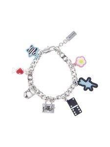 Marc Jacobs - Sticker Charm -rannekoru - 098 SILVER MULTI | Stockmann