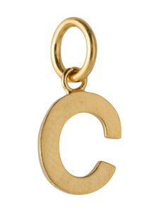 Pernille Corydon - Love Letter C -riipus - GOLD PLATED | Stockmann