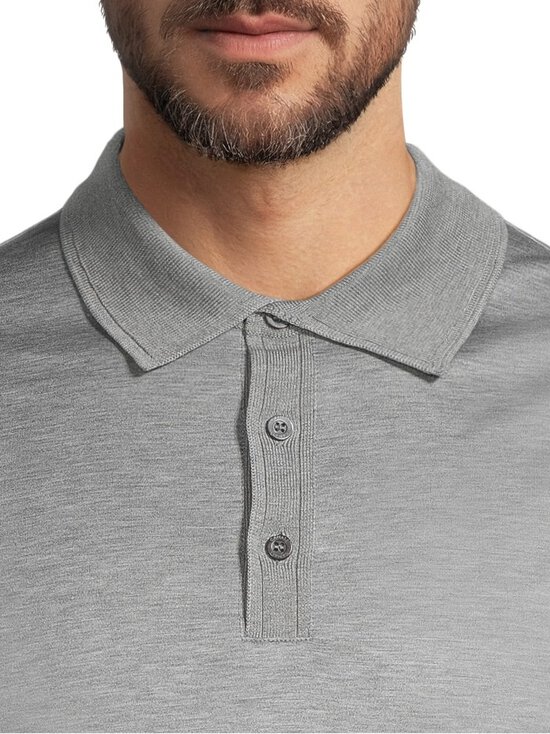 Canali - Jersey-pikeepaita - MJ02453 201 GREY | Stockmann - photo 4