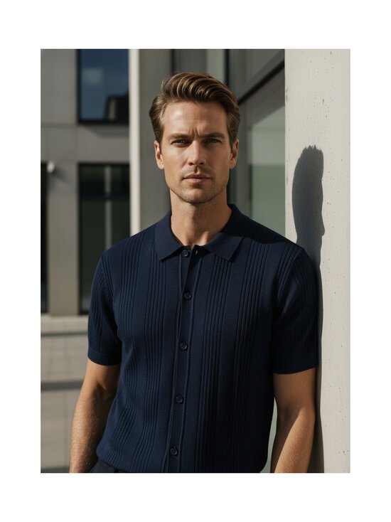 Marc O'Polo - Adīts krekls - 4300 DEEP NIGHT BLUE | Stockmann - photo 6