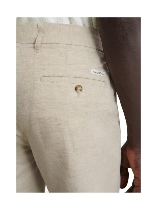 Marc O'Polo - Osby Jogger Pleats -pellavahousut - 707 GRAY SILK | Stockmann - photo 3