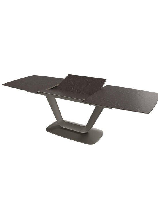 BoConcept - Alicante -jatkettava ruokapöytä lämmin harmaa keramiikka / lämmin harmaa 99 x 183/263 cm - GREY | Stockmann - photo 4