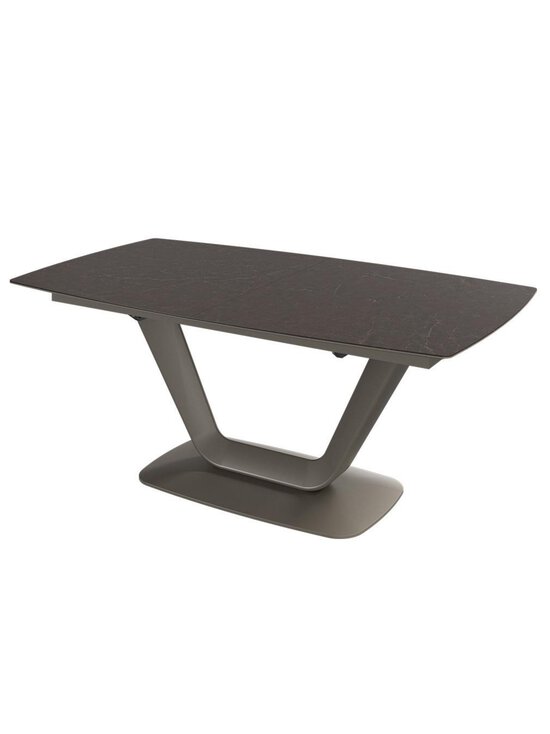 BoConcept - Alicante -jatkettava ruokapöytä lämmin harmaa keramiikka / lämmin harmaa 99 x 183/263 cm - GREY | Stockmann - photo 2