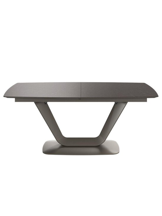 BoConcept - Alicante -jatkettava ruokapöytä lämmin harmaa keramiikka / lämmin harmaa 99 x 183/263 cm - GREY | Stockmann - photo 1