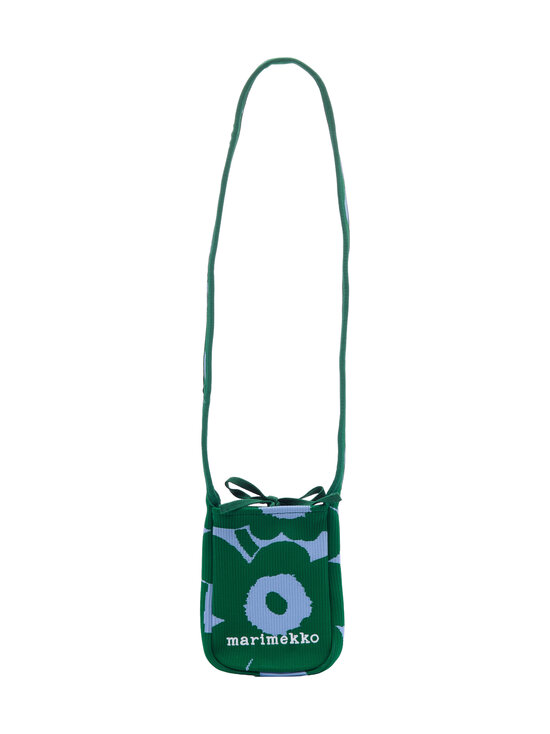 Marimekko - Õlakott Unikko Knitted Phone Pocket - 650 DARK GREEN, BLUE | Stockmann - photo 1