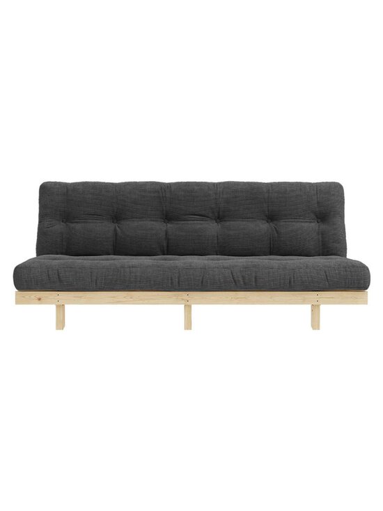 Karup - Lean-futonsohva Corduroy-kangas charcoal / mänty L 200 cm - BEIGE | Stockmann - photo 2