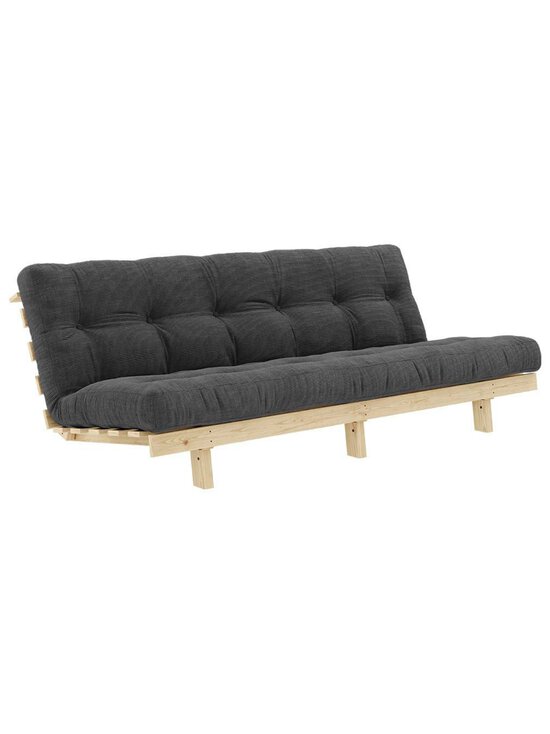 Karup - Lean-futonsohva Corduroy-kangas charcoal / mänty L 200 cm - BEIGE | Stockmann - photo 1
