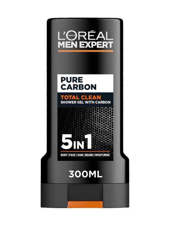 L'Oréal Paris - Dušigeel Pure Carbon 5in1 Shower Gel 300 ml | Stockmann - photo 2