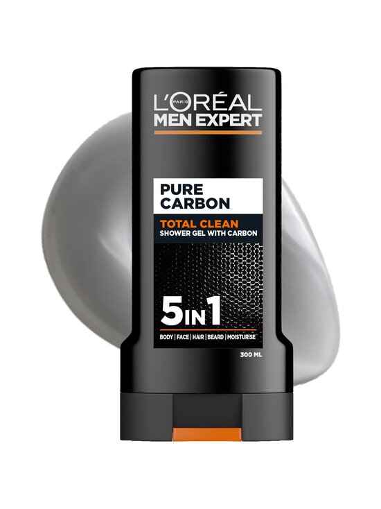 L'Oréal Paris - Dušigeel Pure Carbon 5in1 Shower Gel 300 ml | Stockmann - photo 3