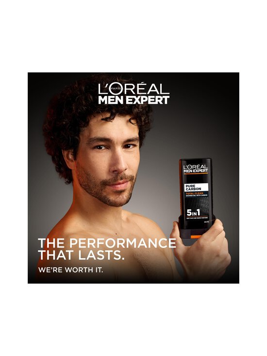L'Oréal Paris - Dušigeel Pure Carbon 5in1 Shower Gel 300 ml | Stockmann - photo 4