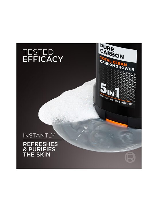 L'Oréal Paris - Dušigeel Pure Carbon 5in1 Shower Gel 300 ml | Stockmann - photo 6