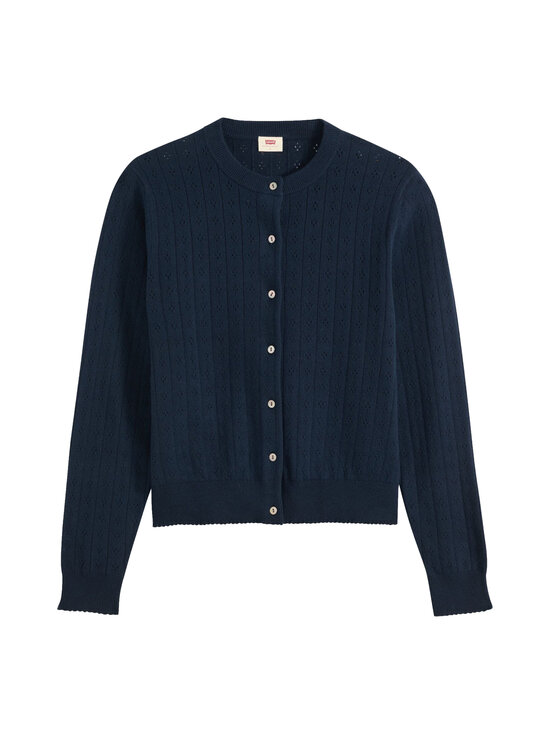 Levi's - Super Soft Crewneck Pointelle -neuletakki - 223 NAVY BLAZER | Stockmann - photo 1