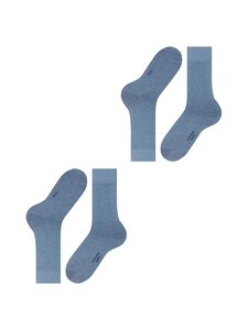 Falke - Happy Double -sukat 2-pack - 6660 LIGHT DENIM | Stockmann