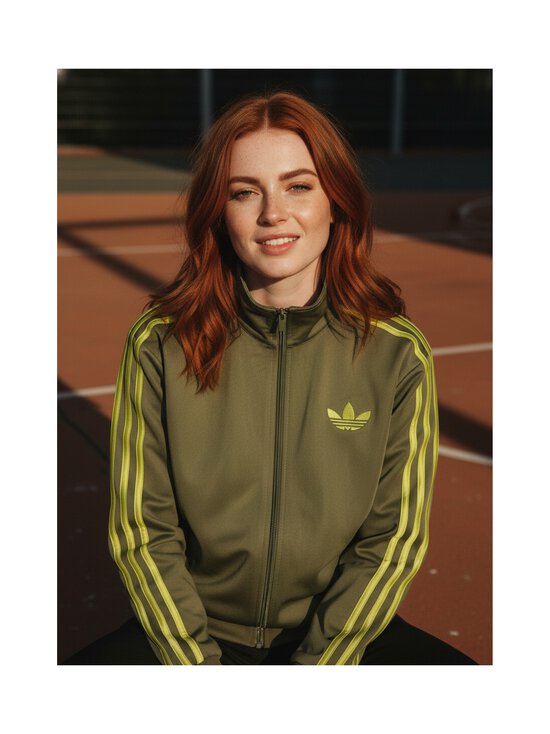 adidas Originals - Treeningjakk Firebird Loose - KU8197 OLISTR/PRELIM | Stockmann - photo 5