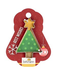 Birkmann - Christmas tree geometric piparkūku veidne - STEEL Birkmann - Christmas tree geometric piparkūku veidne - STEEL | Stockmann