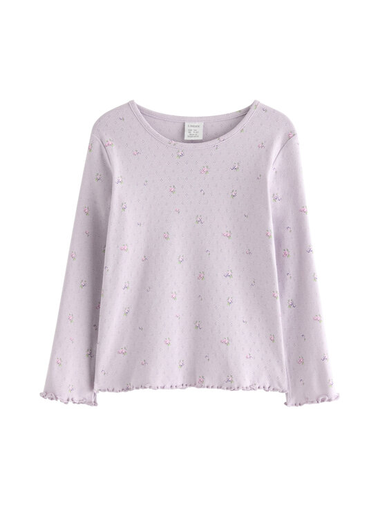 Lindex - Pointelle-paita - 9959 LIGHT DUSTY LILAC | Stockmann - photo 1