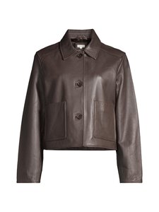 JcSophie - Jenny ādas jaka - 226 DARK BROWN | Stockmann