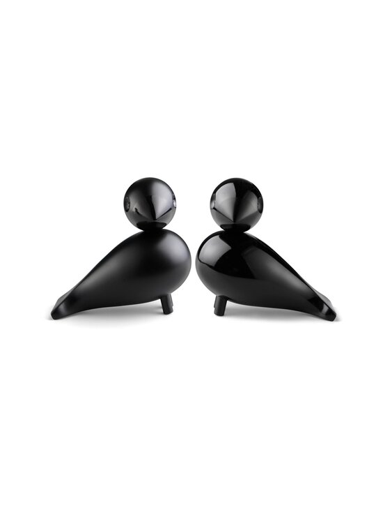 Kay Bojesen - Lovebirds - puinen lintupari 9 cm - BLACK BLACK - photo 2 Kay Bojesen - Lovebirds - puinen lintupari 9 cm - BLACK BLACK | Stockmann - photo 2