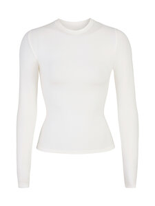 SKIMS - Cotton Jersey Long Sleeve -trikoopaita - MARBLE | Stockmann