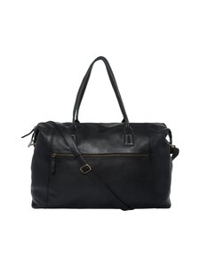 CONSTRUE - Saba Weekender -nahkalaukku - BLACK | Stockmann
