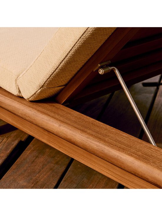 Kave Home - Turqueta-aurinkotuoli tiikki/beige - BROWN | Stockmann - photo 7