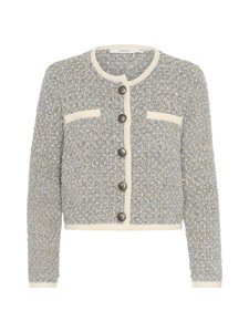 Gestuz - GZNalin adīta jaka - 107285 BLUE/WHITE STRUCTURE | Stockmann