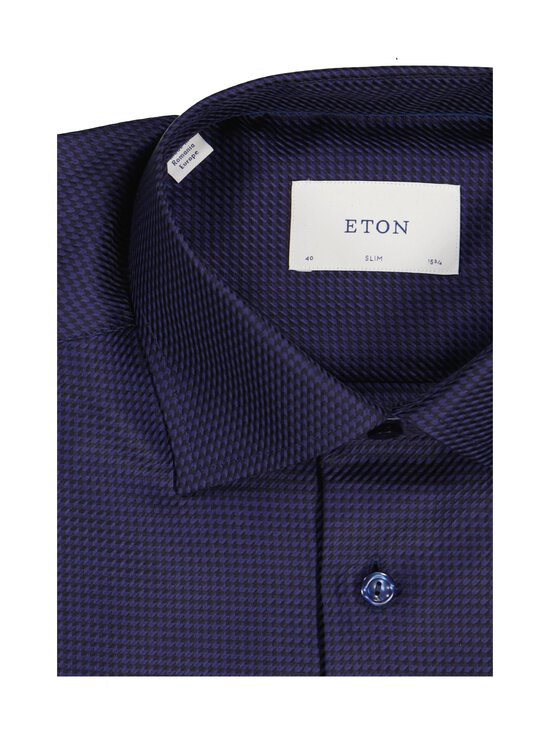 Eton - Long Sleeve Slim Fit Twill -kauluspaita - 29 NAVY BLUE | Stockmann - photo 2