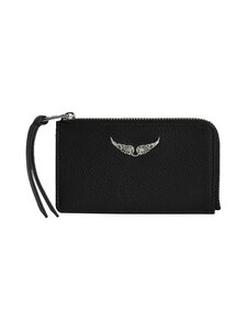 Zadig&Voltaire - ZV Grained -korttikotelo - 003 BLACK SILVER Zadig&Voltaire - ZV Grained -korttikotelo - 003 BLACK SILVER | Stockmann