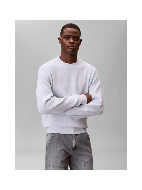 Calvin Klein Jeans - Ez Cotton Waffle Crewneck adīts džemperis - CIQ PLEIN AIR | Stockmann - photo 2