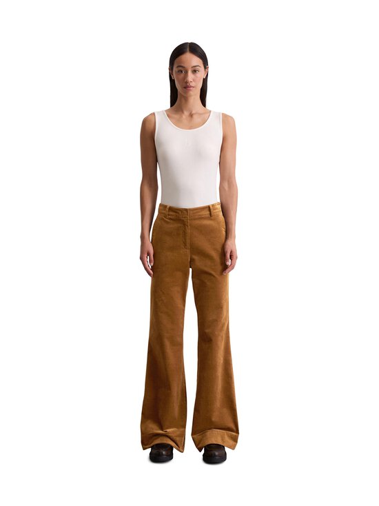 Marc O'Polo - Kick-flared Mid Waist bikses - 754 WARM BROWN - photo 5 Marc O'Polo - Kick-flared Mid Waist bikses - 754 WARM BROWN | Stockmann - photo 5