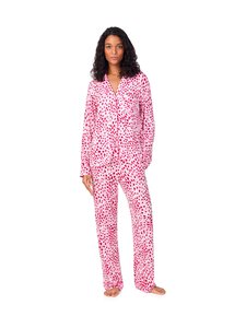 Dkny - Notch Top & Sleep Pant -pyjama - 677 MULTI HEARTS | Stockmann