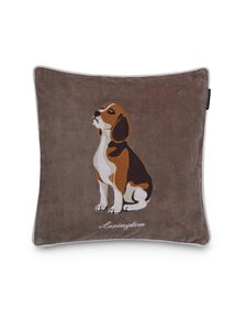 Lexington - Dog Organic cotton Velvet spilvendrāna 50 x 50 cm - 1997 STONE MULTI | Stockmann