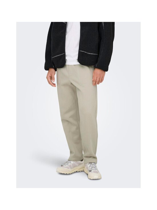 Only & Sons - OnsConnor Life Relaxed -collegehousut - SILVER LINING | Stockmann - photo 4