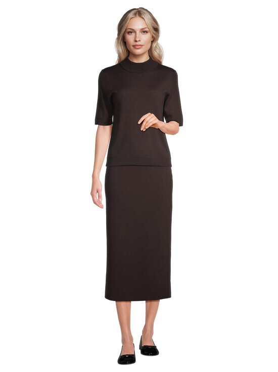 ESSENTIALS by Stockmann - Aino Midi -merinovillahame - DK.BROWN 241944 | Stockmann - photo 3