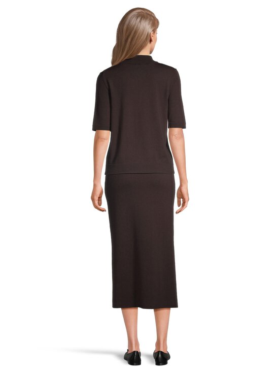 ESSENTIALS by Stockmann - Aino Midi -merinovillahame - DK.BROWN 241944 | Stockmann - photo 4