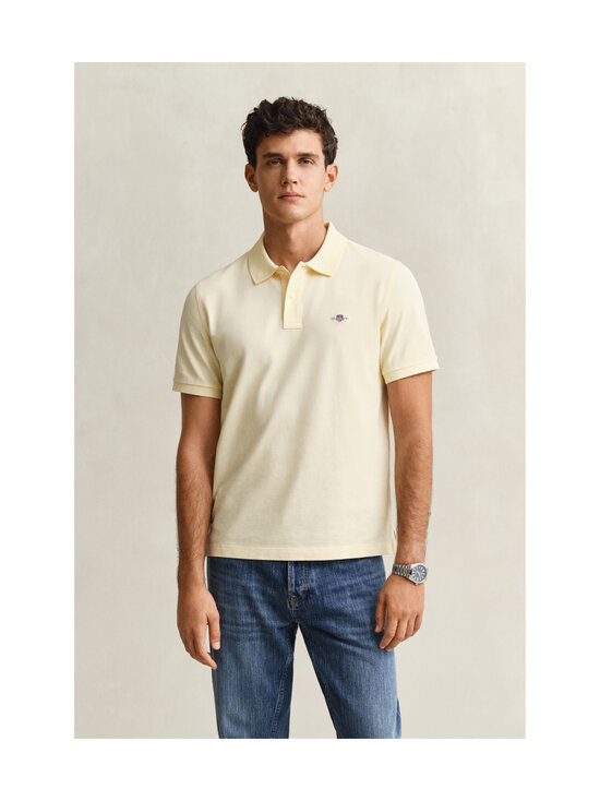 GANT - Polosärk Regular Fit Shield - 713 VANILLA YELLOW | Stockmann - photo 2