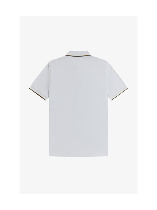 Fred Perry - Polosärk The Twin Tipped - DUSKY BLUE / ECRU / LAUREL WRE | Stockmann - photo 2