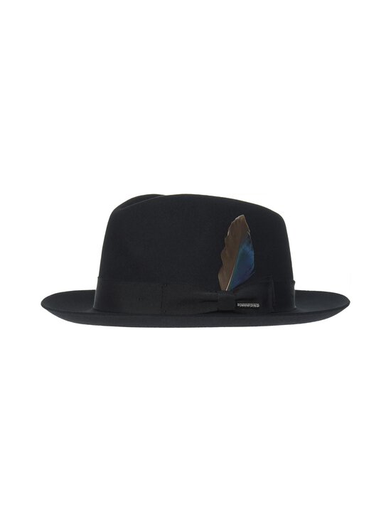Stetson - Fedora Woolfelt Cashmere -hattu - 1 BLACK - photo 1 Stetson - Fedora Woolfelt Cashmere -hattu - 1 BLACK | Stockmann - photo 1