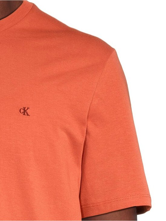Calvin Klein Jeans - Smooth Cotton Solid t-paita - FDZ MECCA ORANGE - photo 4 Calvin Klein Jeans - Smooth Cotton Solid t-paita - FDZ MECCA ORANGE | Stockmann - photo 4