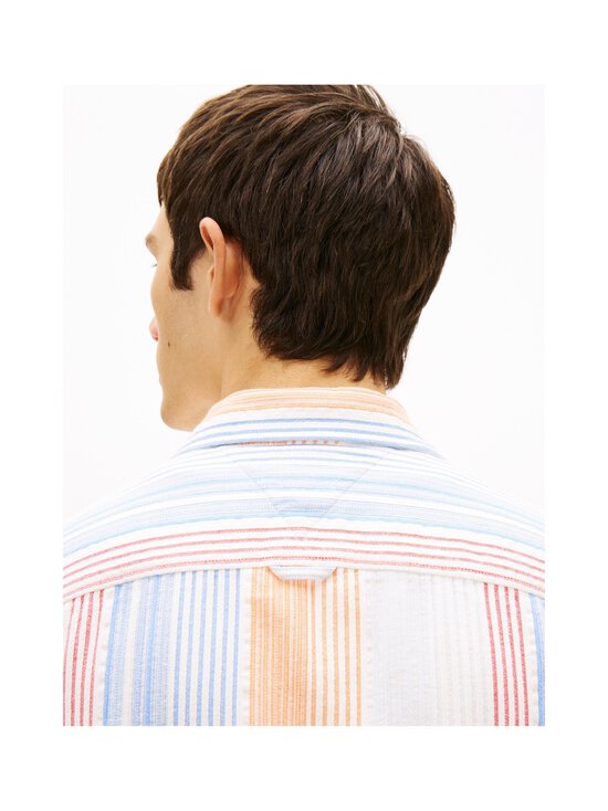 Tommy Jeans - TJM Relaxed Fit Stripe -kauluspaita - YBH ANCIENT WHITE STRIPES | Stockmann - photo 5