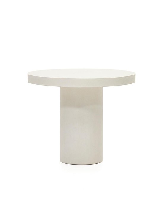 Kave Home - Aiguablava-ruokapöytä valkoinen ⌀ 90 cm - WHITE | Stockmann - photo 1