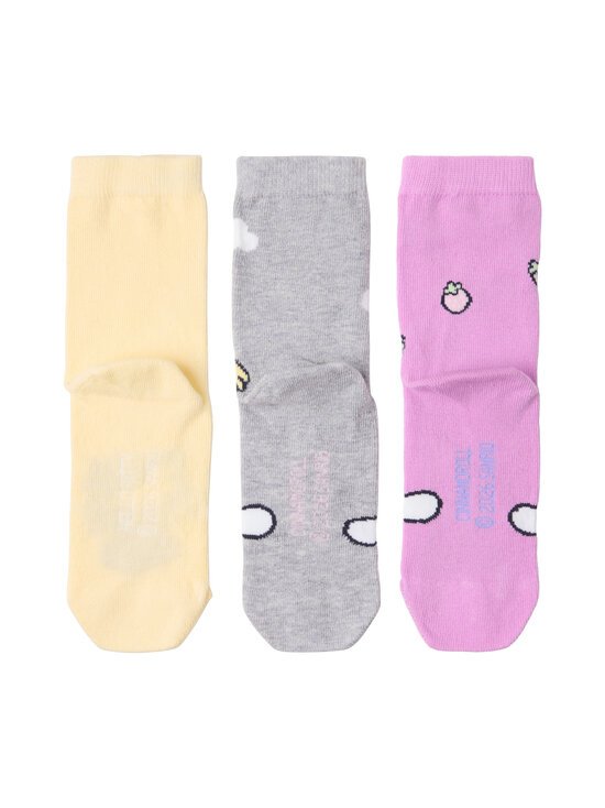Lindex - Hello Kitty zeķes 3 pāri - 9830 LIGHT YELLOW | Stockmann - photo 2