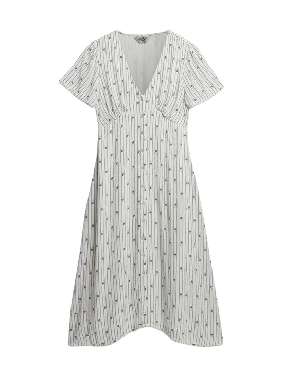 Superdry - Print Button Tea -midimekko - K7E CARNATION CREAM DITSY STRIPE | Stockmann - photo 1