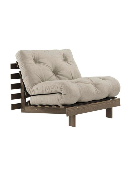 Karup - Roots-futonnojatuoli linen/ruskea - BEIGE | Stockmann - photo 1